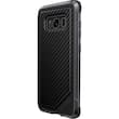 X-Doria - Defense Lux Case for Samsung Galaxy S8 - Black carbon fiber - Larger Front