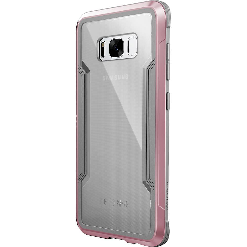 Front. X-Doria - Defense Shield Case for Samsung Galaxy S8 - Rose Gold.