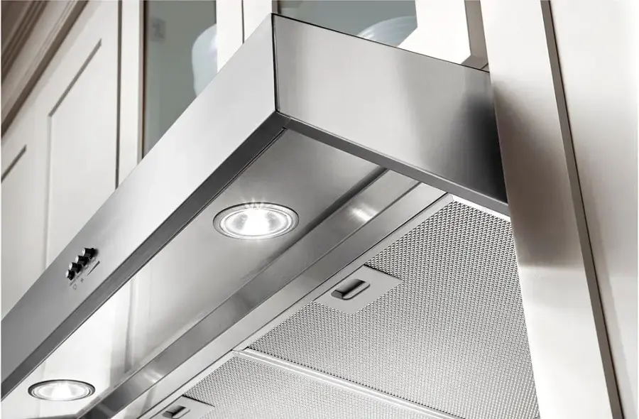 Alt View 14. Whirlpool - 30" Convertible Range Hood - Stainless steel.