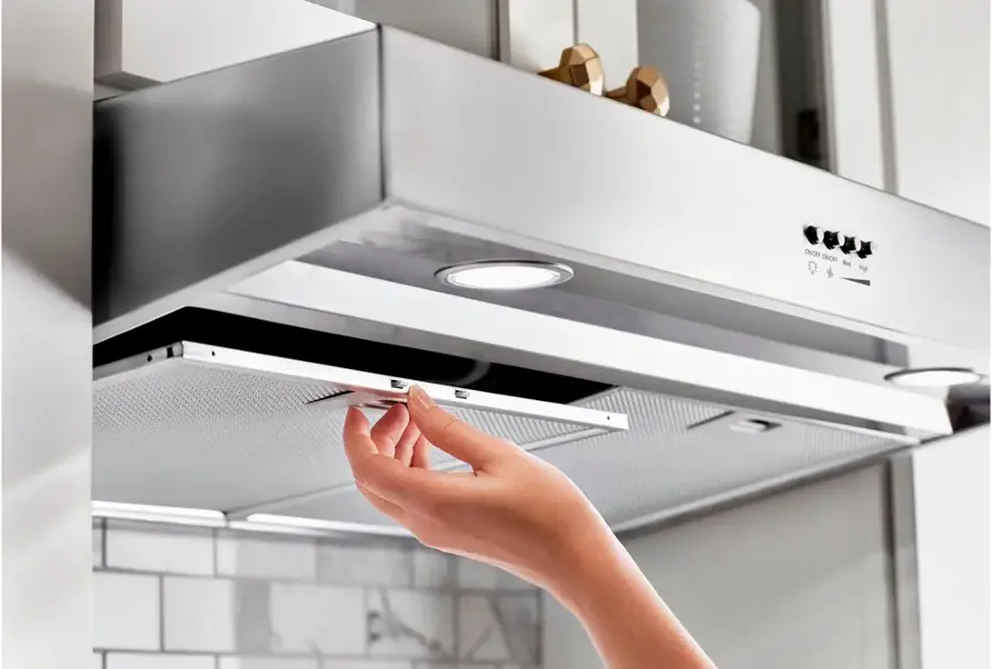 Alt View 15. Whirlpool - 30" Convertible Range Hood - Stainless steel.