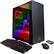 Alt View 11. CyberPowerPC - Desktop - Intel Core i7 - 32GB Memory - NVIDIA GeForce GTX 1070 - 3TB Hard Drive - Black/red.