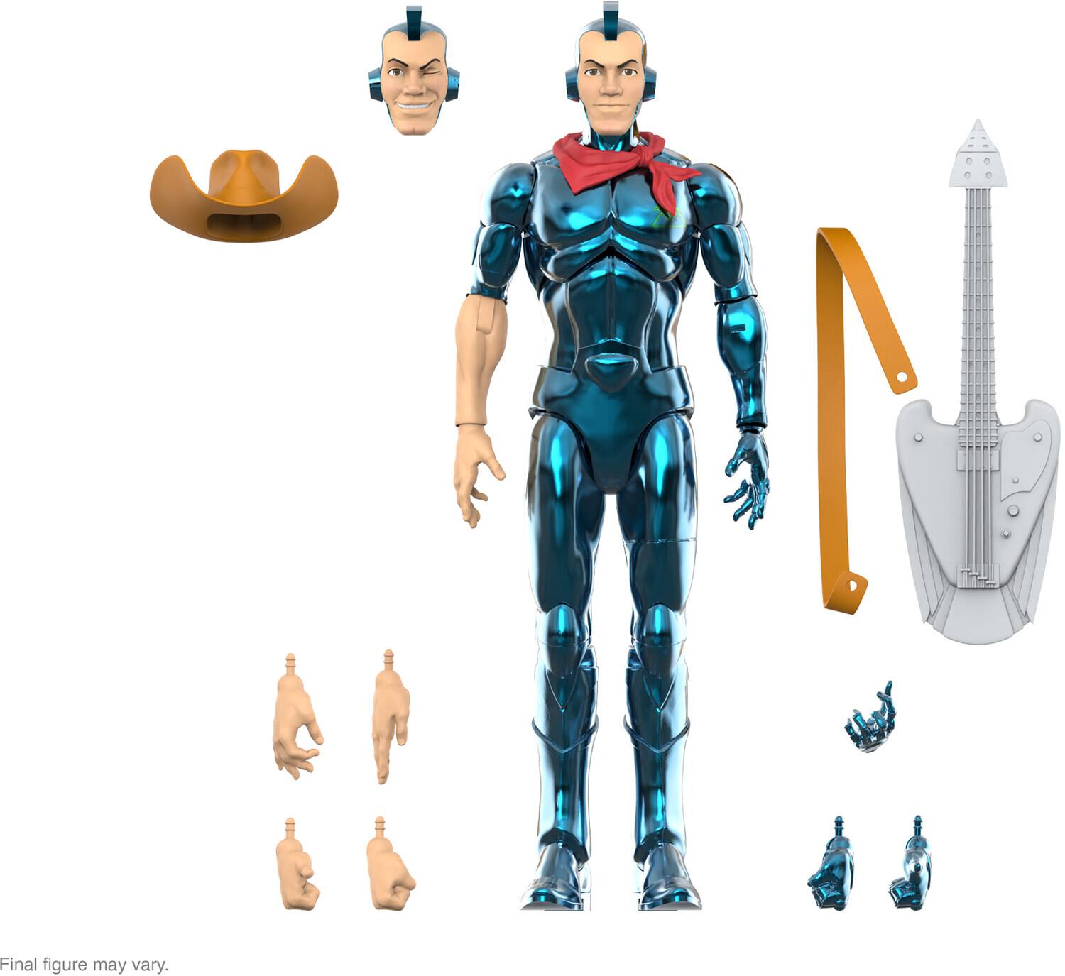 Super7 - SilverHawks - ULTIMATES! Wv6 - Bluegrass (VAC Metal - Toy Version) - COLLECTIBLES
