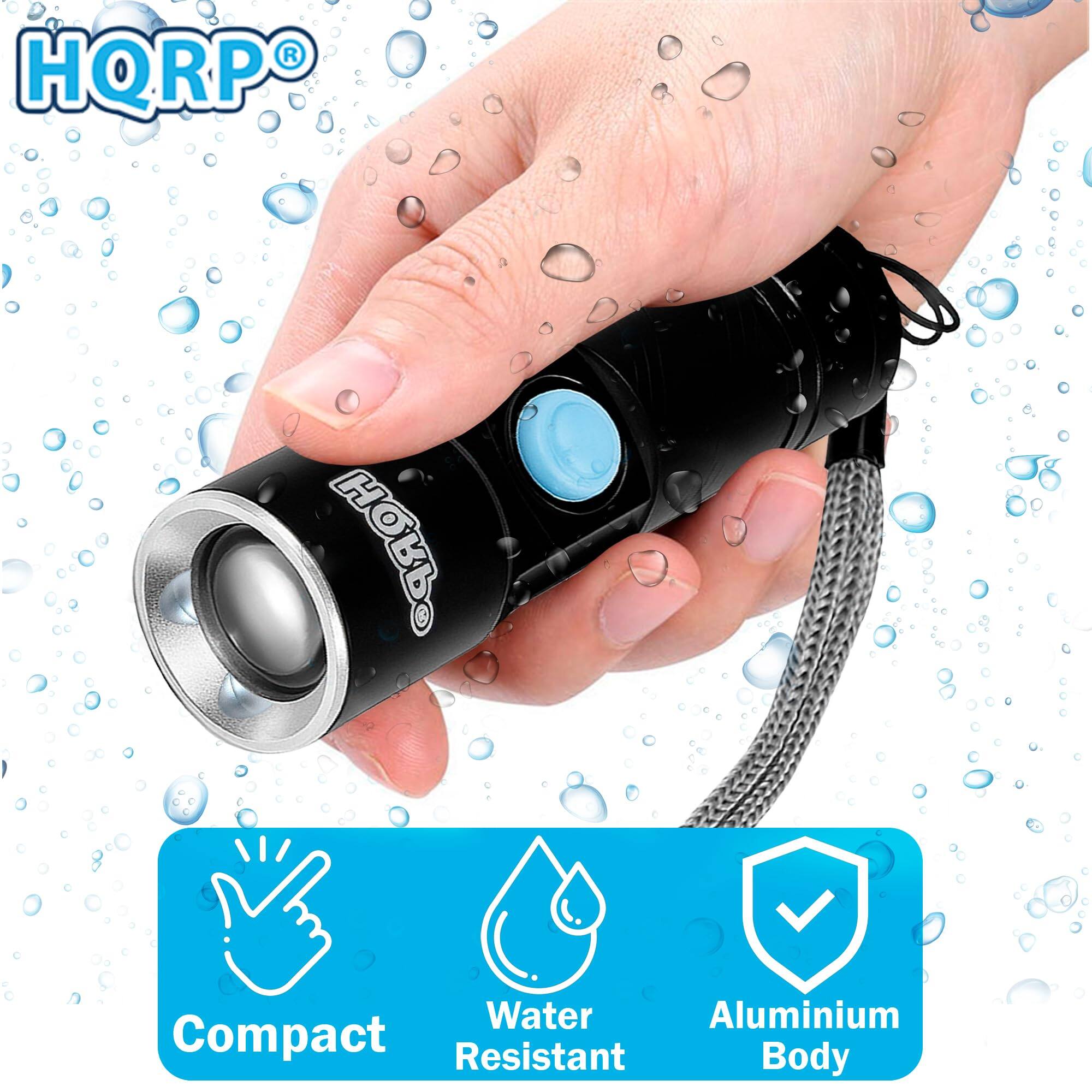 HQRP®  
Compact Water Resistant Aluminium Body