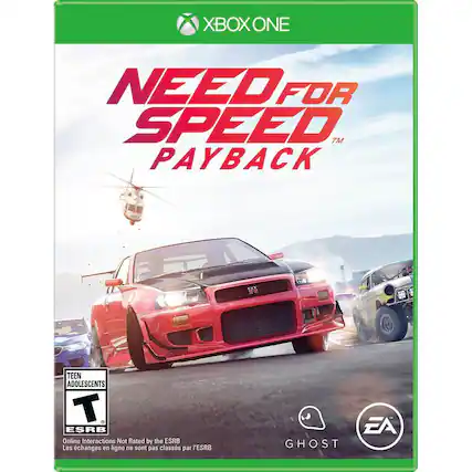 Front. Electronic Arts - Need for Speed Payback. - T (Teen 13+)