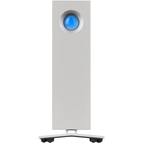 LaCie - d2 4TB External USB 3.0 / Thunderbolt 2 Hard Drive - Silver - Larger Front