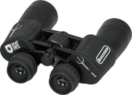 Celestron - EclipSmart 10x42 Porro Solar Binoculars - Black