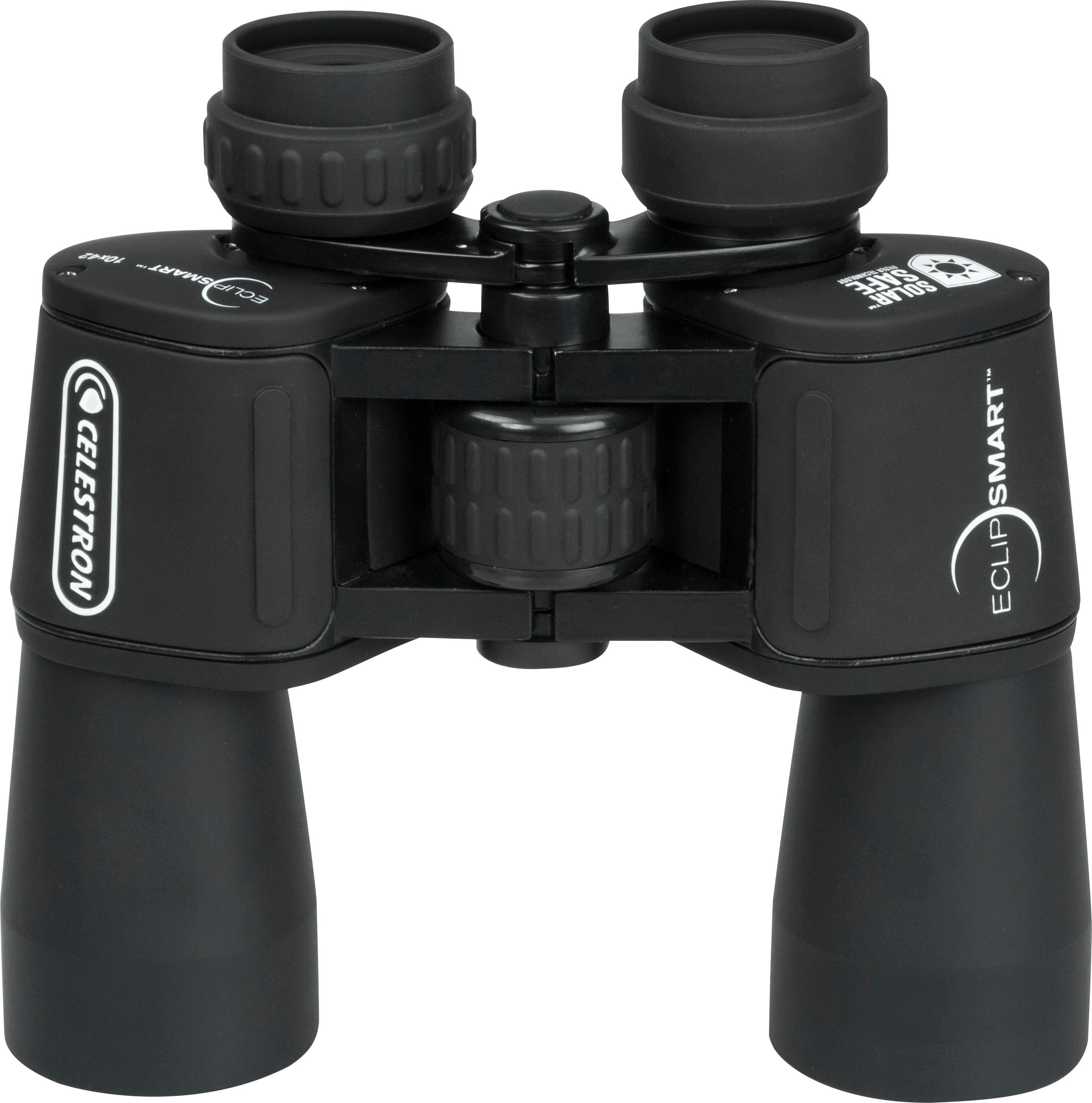 Alt View 11. Celestron - EclipSmart 10x42 Porro Solar Binoculars - Black.