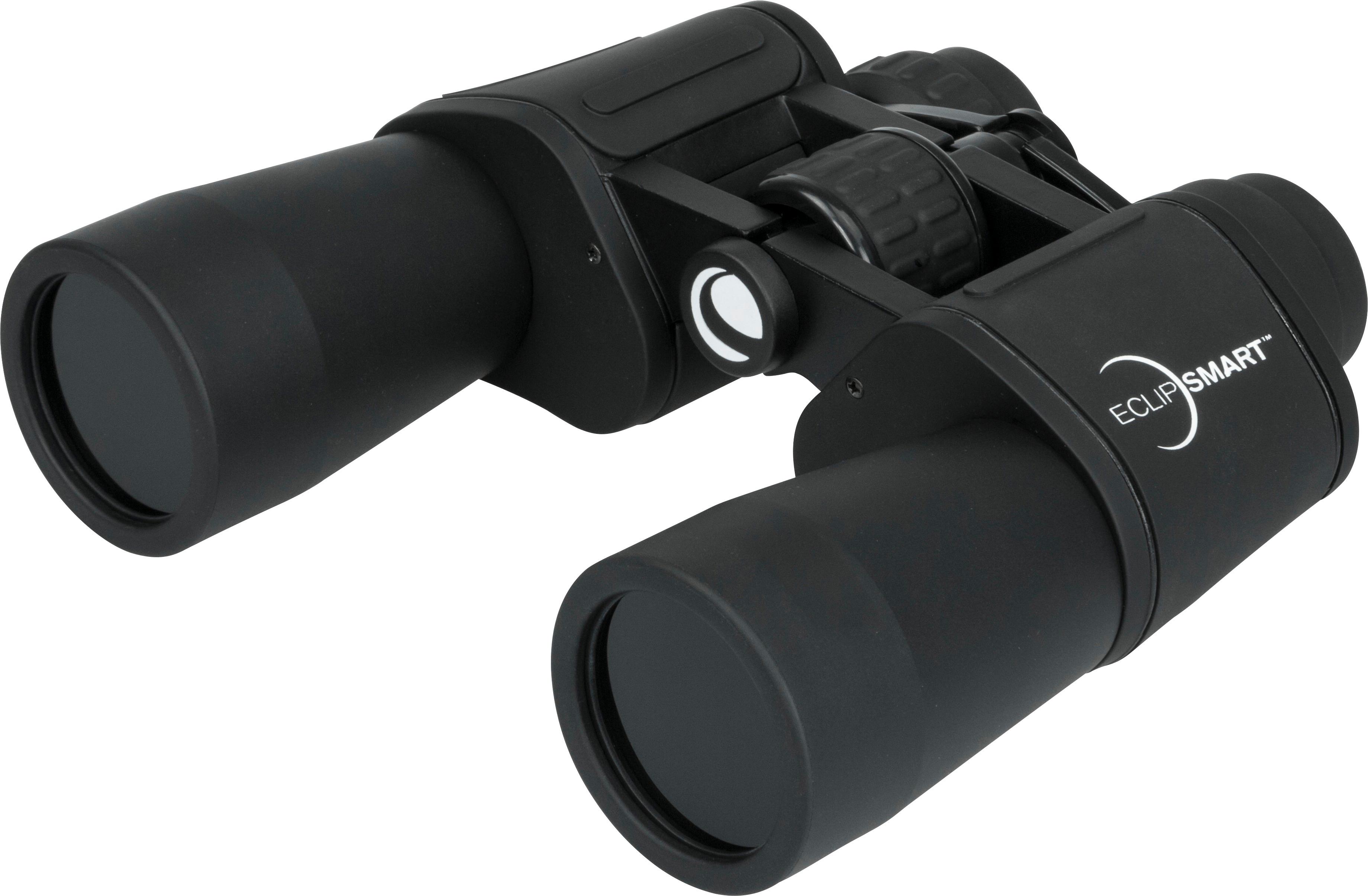 Left View: Celestron - EclipSmart 10x42 Porro Solar Binoculars - Black