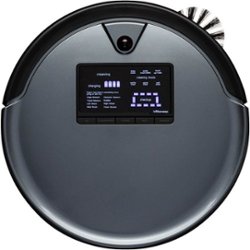 bObsweep - Bob PetHair Plus Robot Vacuum and Mop - Charcoal - Front_Zoom