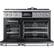 Alt View 11. Dacor - Contemporary 6.6 Cu. Ft. Freestanding Double Oven Dual Fuel Four Part Convection Range with RealSteam, NG - Silver Stainless Steel.