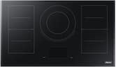 Dacor - 36 in. Wide 5 Element Electric Induction Cooktop - Black Glass