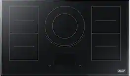Dacor - 36" Electric Induction Cooktop - Black Glass
