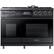 Front. Dacor - Contemporary 6.6 Cu. Ft. Freestanding Double Oven Dual Fuel Four Part Convection Range with RealSteam, LP - Graphite Stainless Steel.
