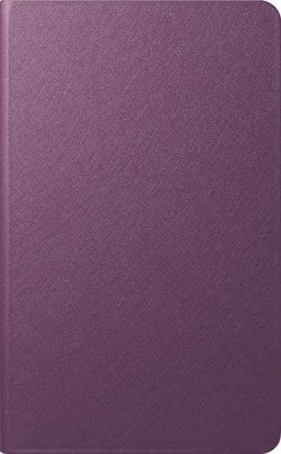 Insignia™ - Folio Case for Amazon Fire 7 (7th Generation, 2017 Release) - Purple - Larger Front