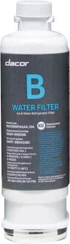 Water Filter for Dacor Side-by-Side Refrigeration - White - Front_Zoom