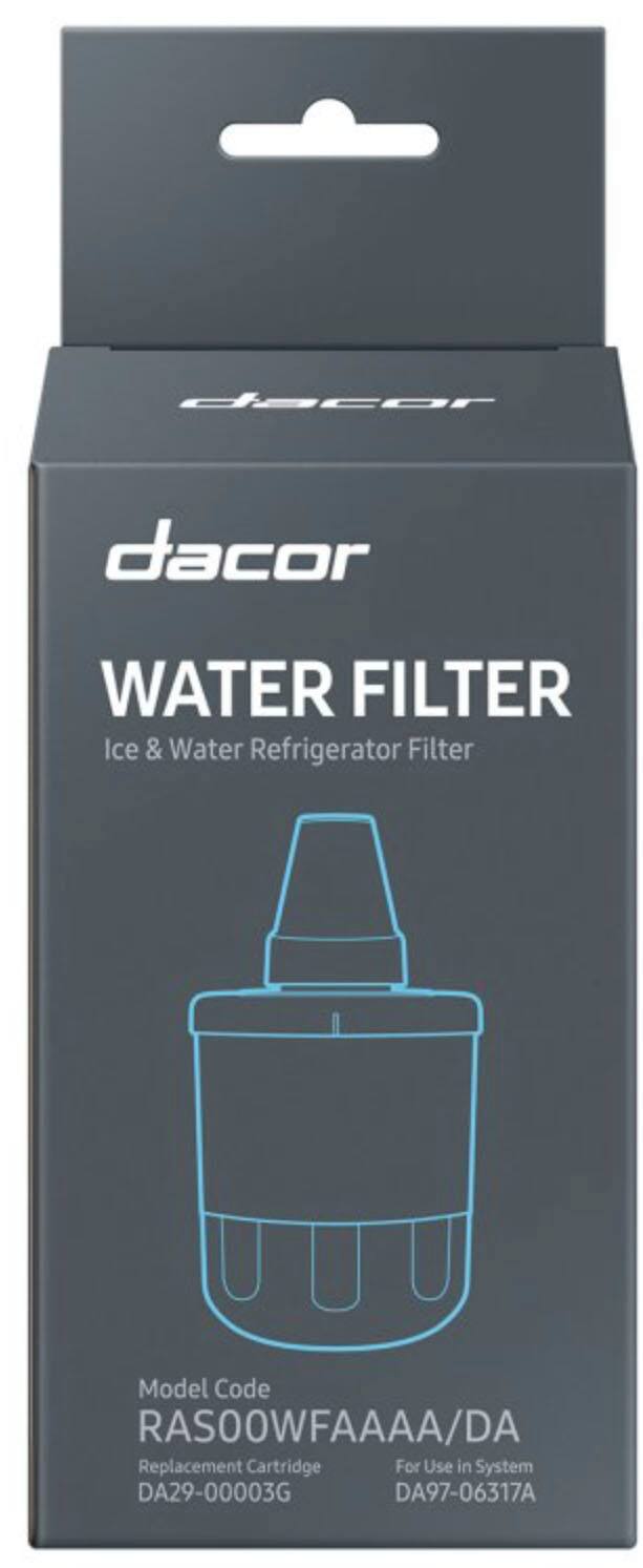 Water Filter for Dacor SidebySide Refrigeration White RAS00WFAAAA