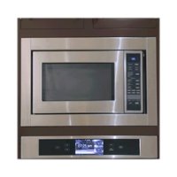 Dacor - Renaissance 28.5" Trim Kit for Renaissance RNMD30S Microwave - Stainless Steel - Front_Zoom