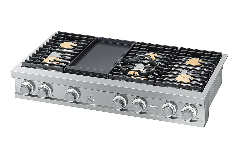 Best Buy Dacor Contemporary 48" BuiltIn Gas Cooktop with 6 Burners