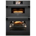 Dacor - Modernist 28.7" Double Electric Convection Wall Oven with Built-In Microwave - Graphite Stainless Steel