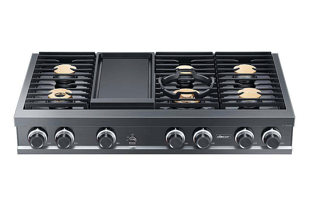 Best Buy Dacor Contemporary 48" BuiltIn Gas Cooktop with 6 Burners