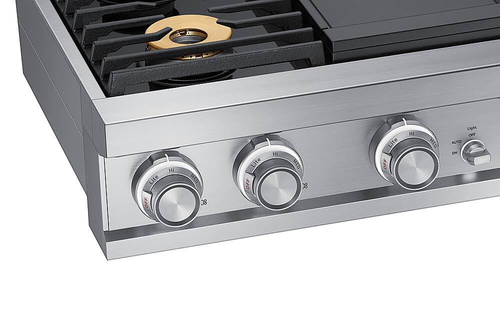 Best Buy: Dacor Contemporary 36" Built-In Gas Cooktop With 4 Burners ...