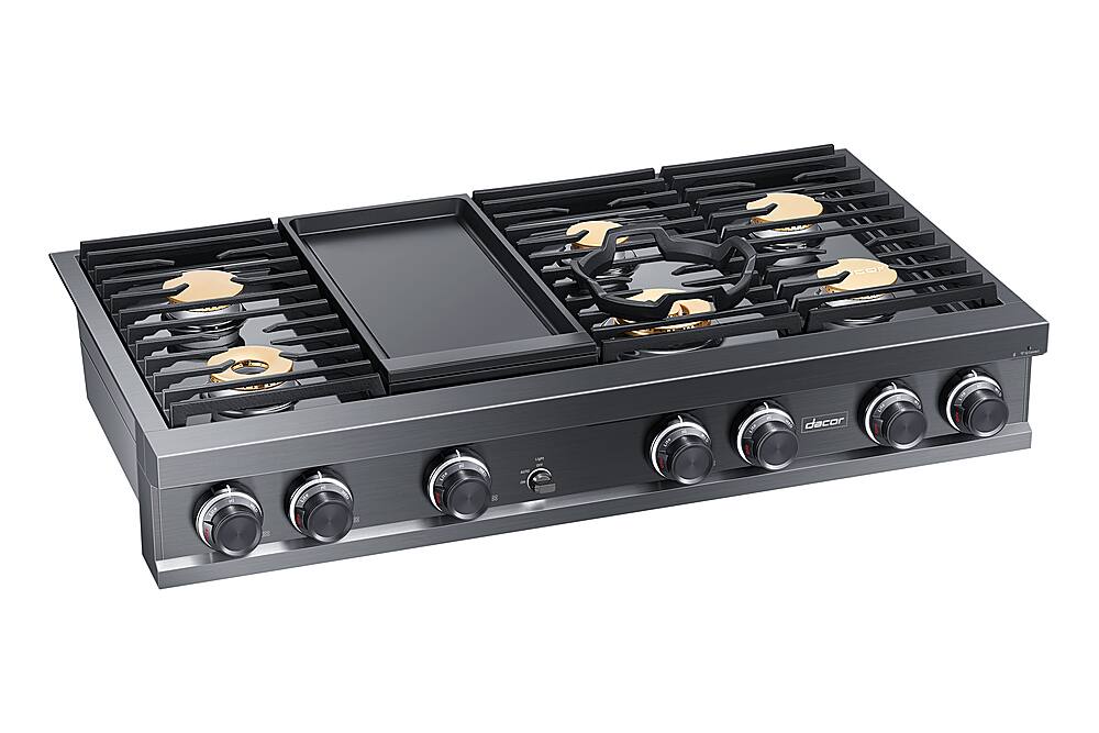Best Buy Dacor Contemporary 48" BuiltIn Gas Cooktop with 6 Burners