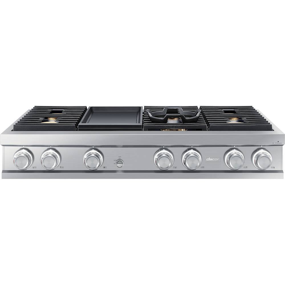 Best Buy Dacor Contemporary 48" BuiltIn Gas Cooktop with 6 Burners