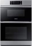 Dacor - Contemporary 30" Electric Wall Oven with Built-In Microwave in Stainless - Stainless Steel/silver
