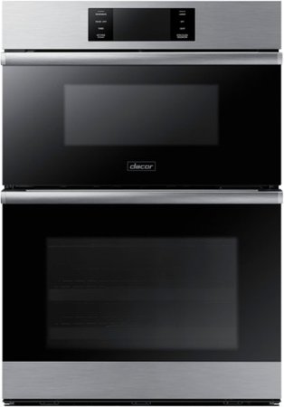 Dacor - Modernist 30" Electric Wall Oven with Built-In Microwave in Stainless - Stainless steel/silver