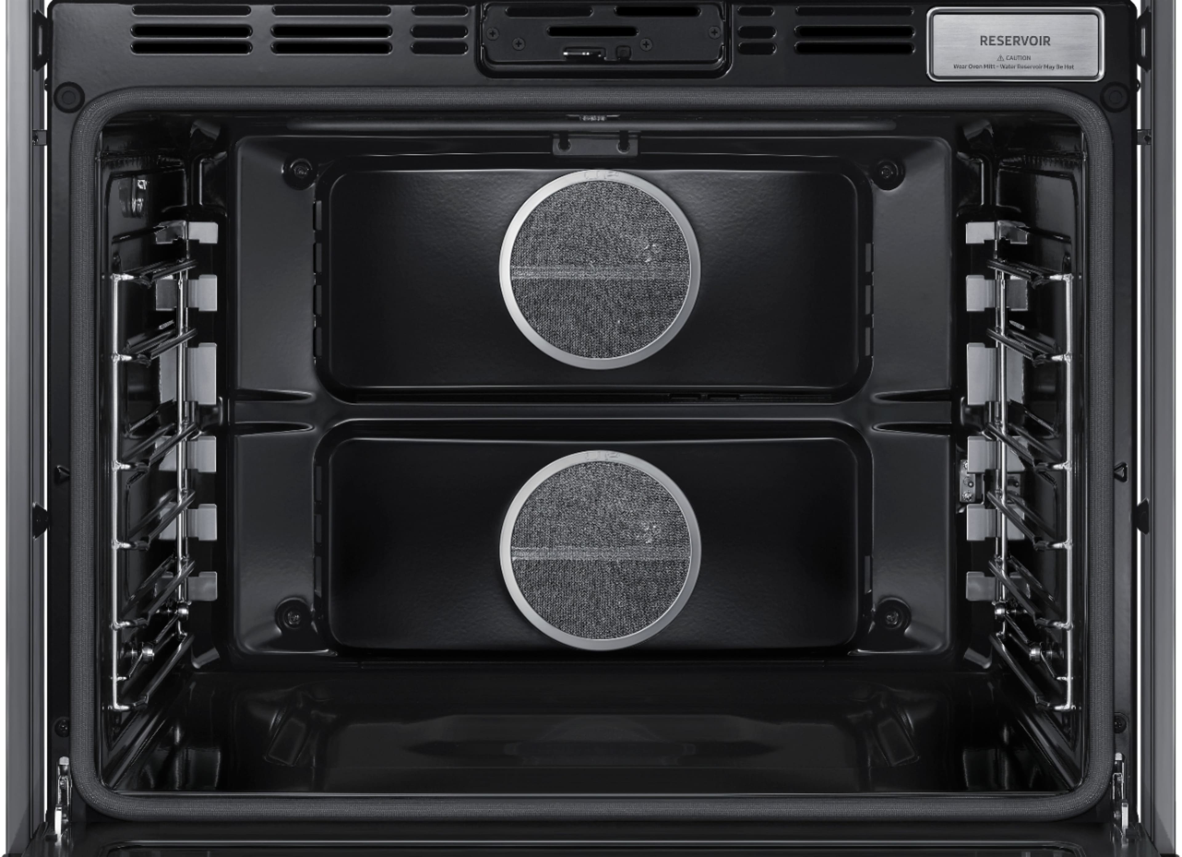 Alt View 18. Dacor - Contemporary 30" Built-In Single Electric Convection Wall Oven with Steam-Assist - Silver Stainless Steel.