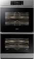 Dacor - Contemporary 30" Built-In Double Electric Convection Wall Oven with Steam-Assist - Silver Stainless Steel