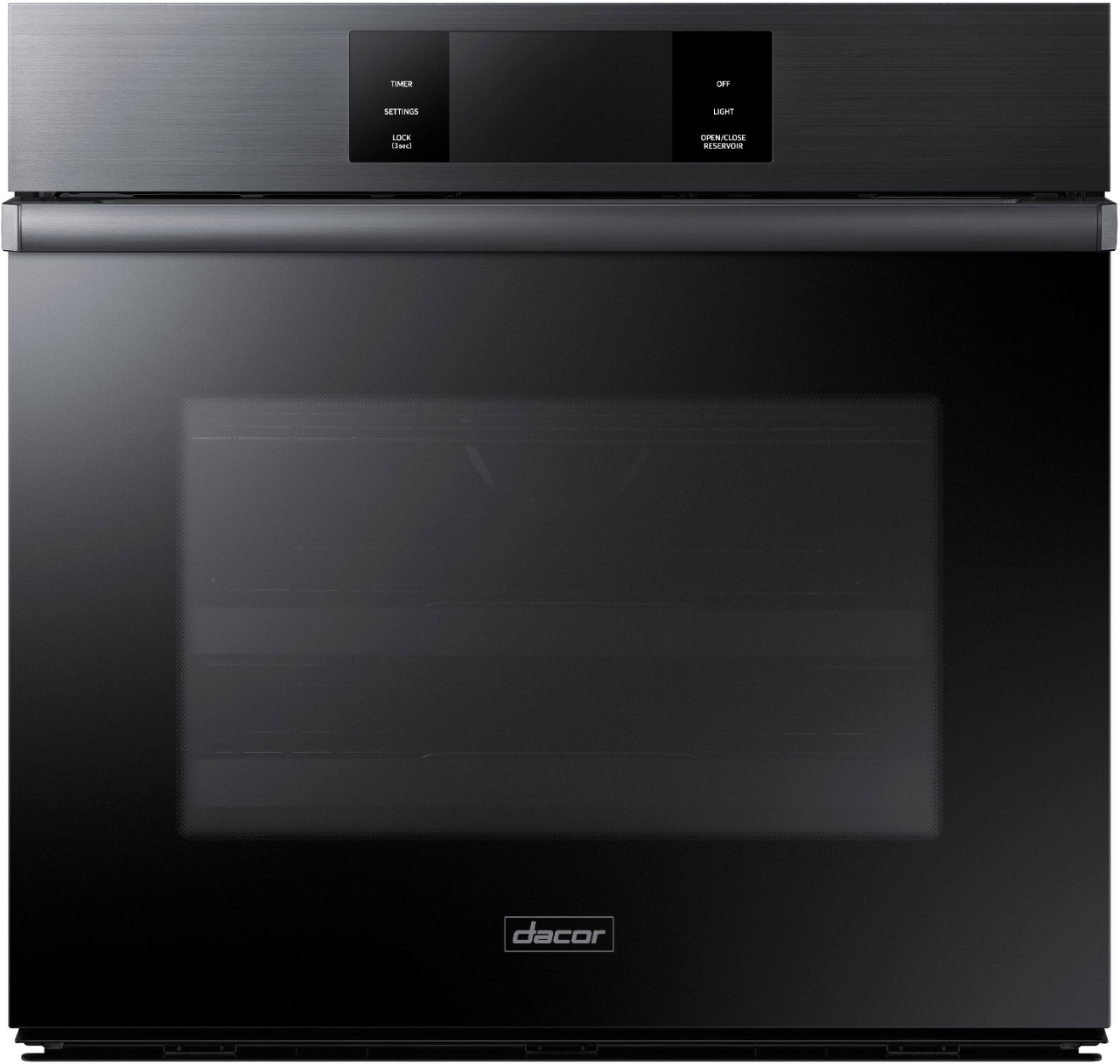 Alt View 11. Dacor - Contemporary 30" Built-In Single Electric Convection Wall Oven with Steam-Assist - Stainless Steel.