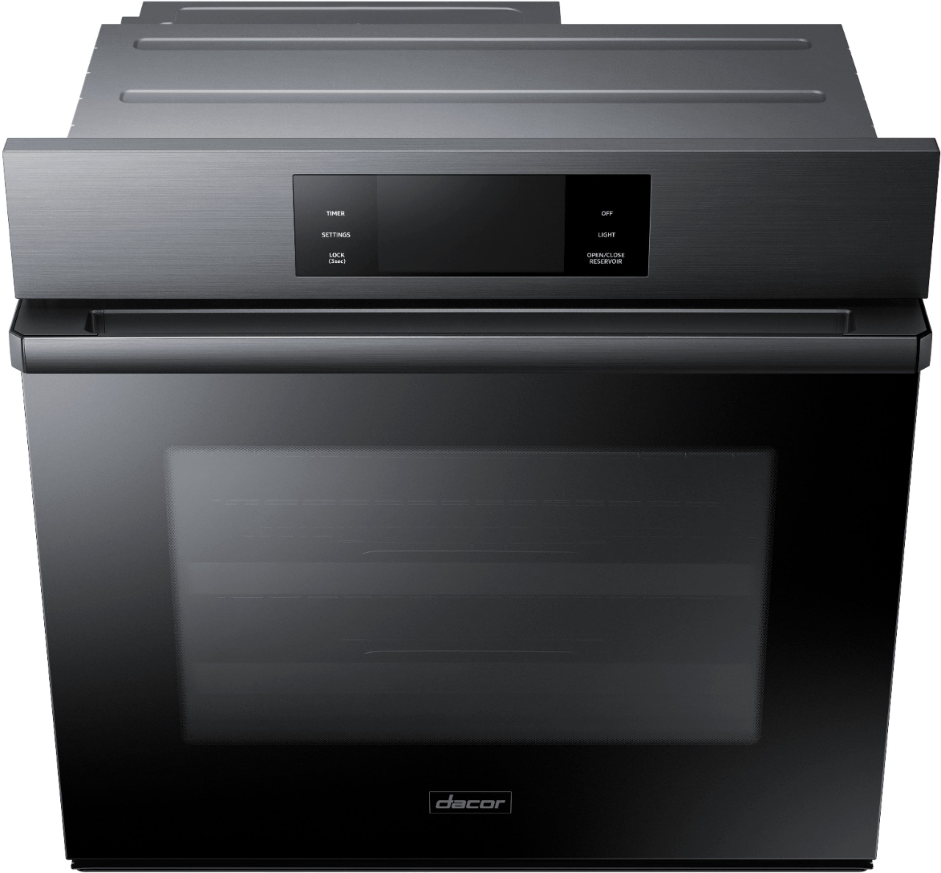 Alt View 13. Dacor - Contemporary 30" Built-In Single Electric Convection Wall Oven with Steam-Assist - Stainless Steel.