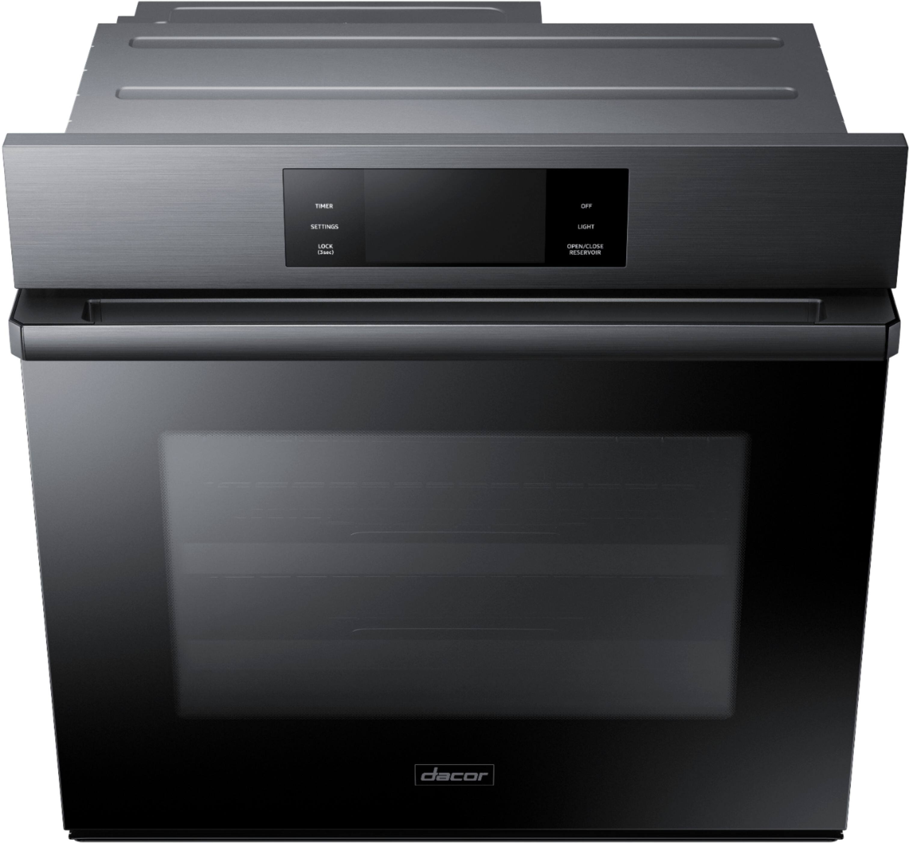 Alt View 13. Dacor - Contemporary 30" Built-In Single Electric Convection Wall Oven with Steam-Assist - Stainless Steel.