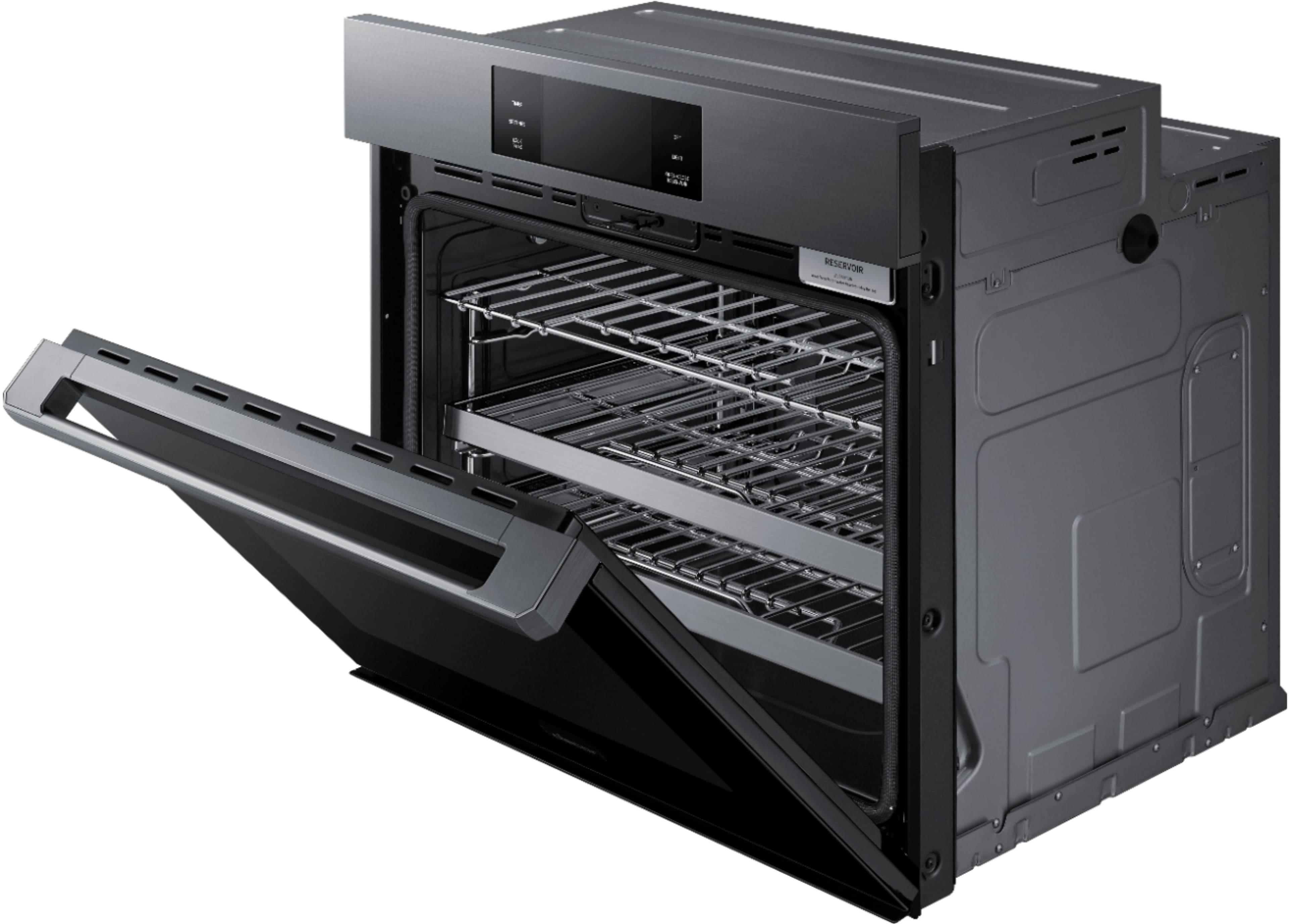 Alt View 15. Dacor - Contemporary 30" Built-In Single Electric Convection Wall Oven with Steam-Assist - Stainless Steel.