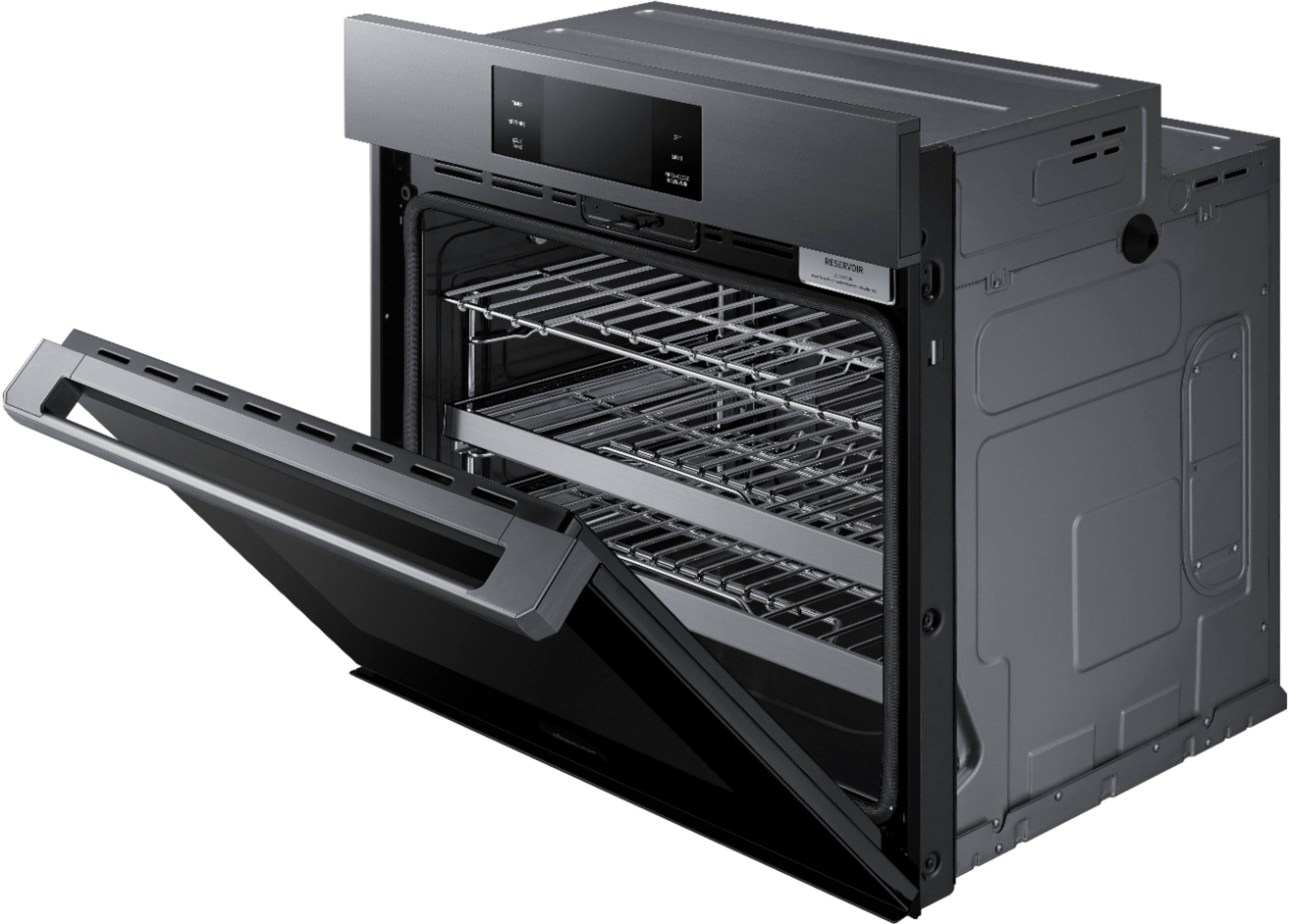 Alt View 15. Dacor - Contemporary 30" Built-In Single Electric Convection Wall Oven with Steam-Assist - Stainless Steel.