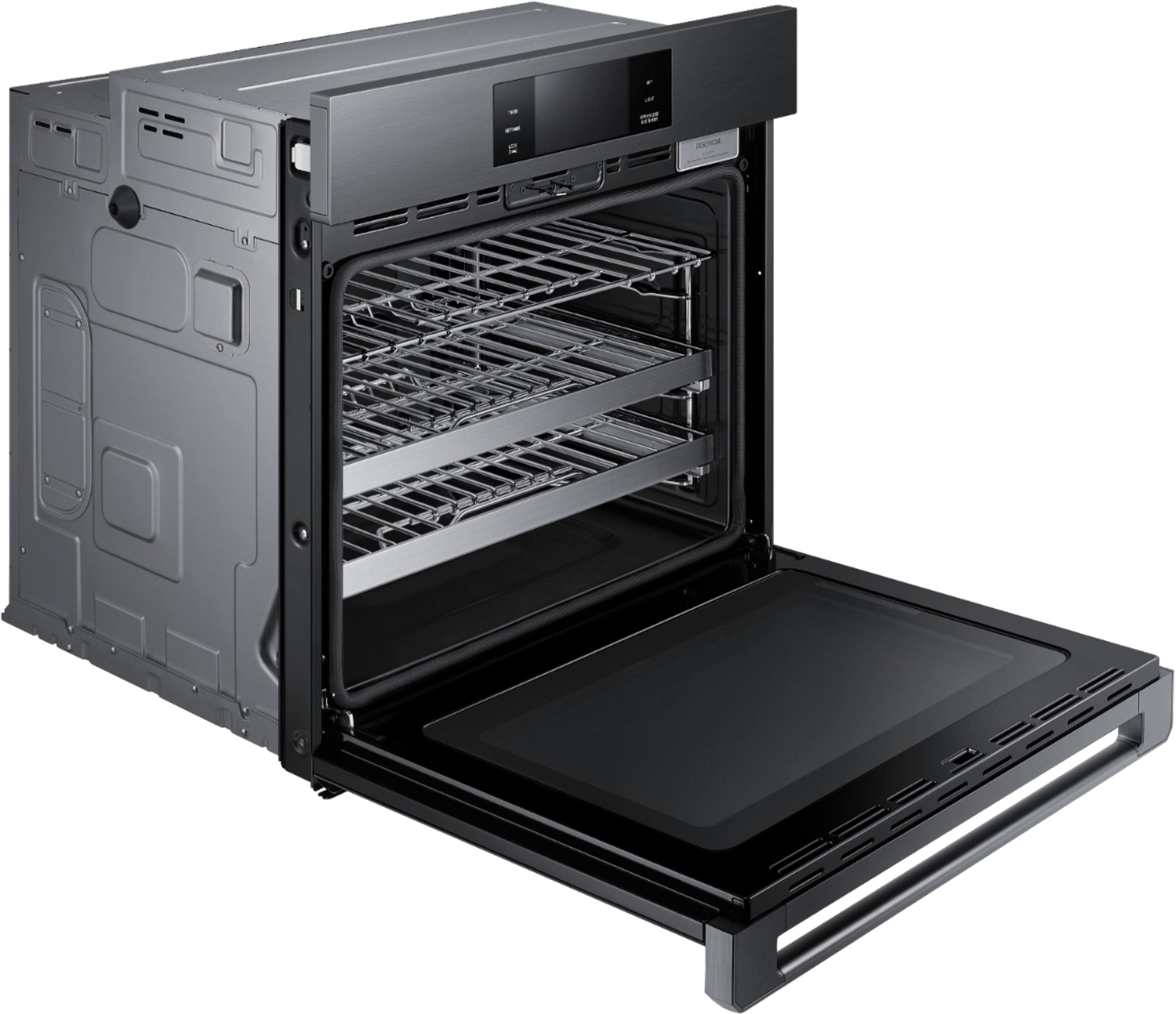 Alt View 16. Dacor - Contemporary 30" Built-In Single Electric Convection Wall Oven with Steam-Assist - Stainless Steel.