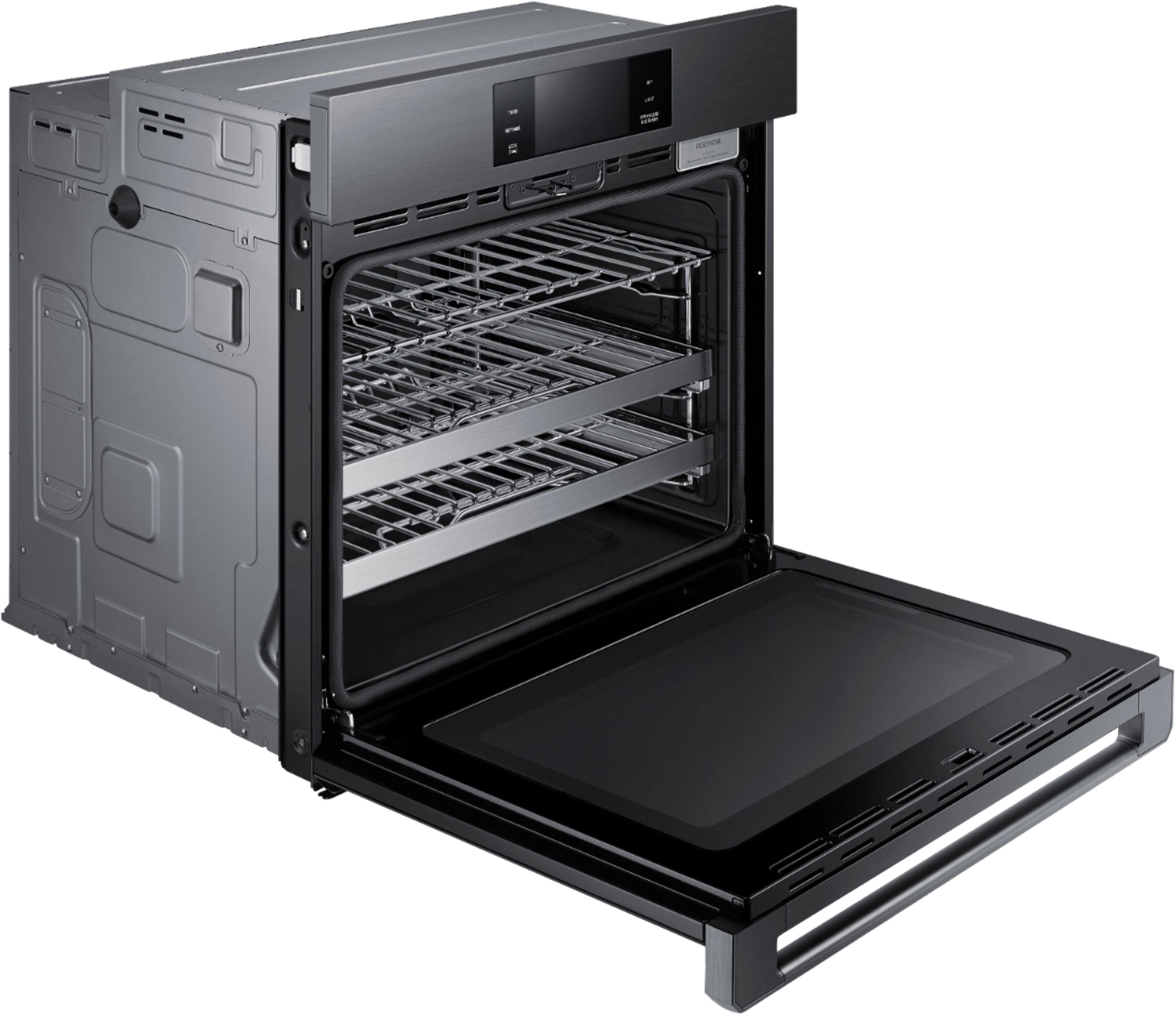 Alt View 16. Dacor - Contemporary 30" Built-In Single Electric Convection Wall Oven with Steam-Assist - Stainless Steel.