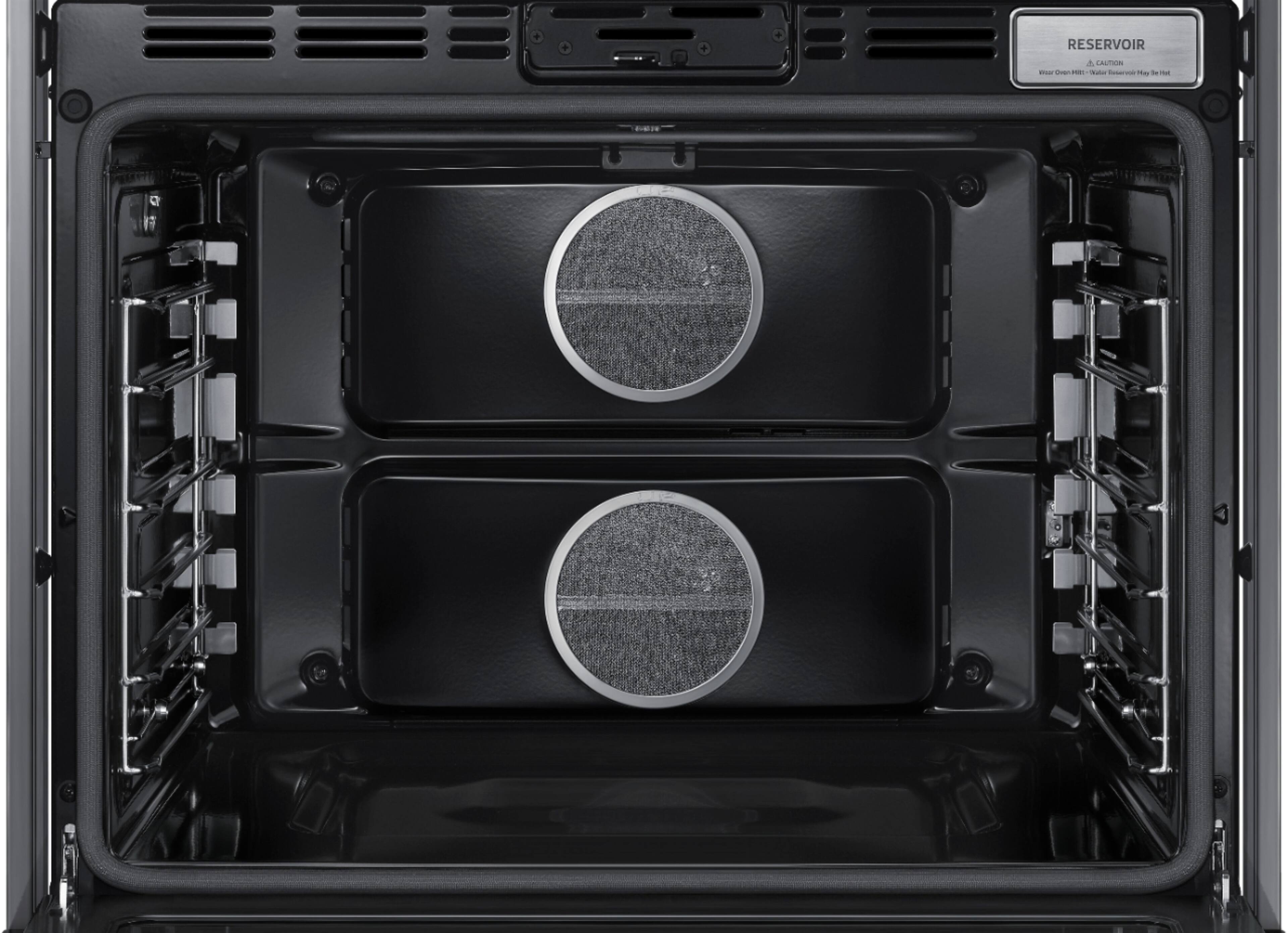 Alt View 17. Dacor - Contemporary 30" Built-In Single Electric Convection Wall Oven with Steam-Assist - Stainless Steel.