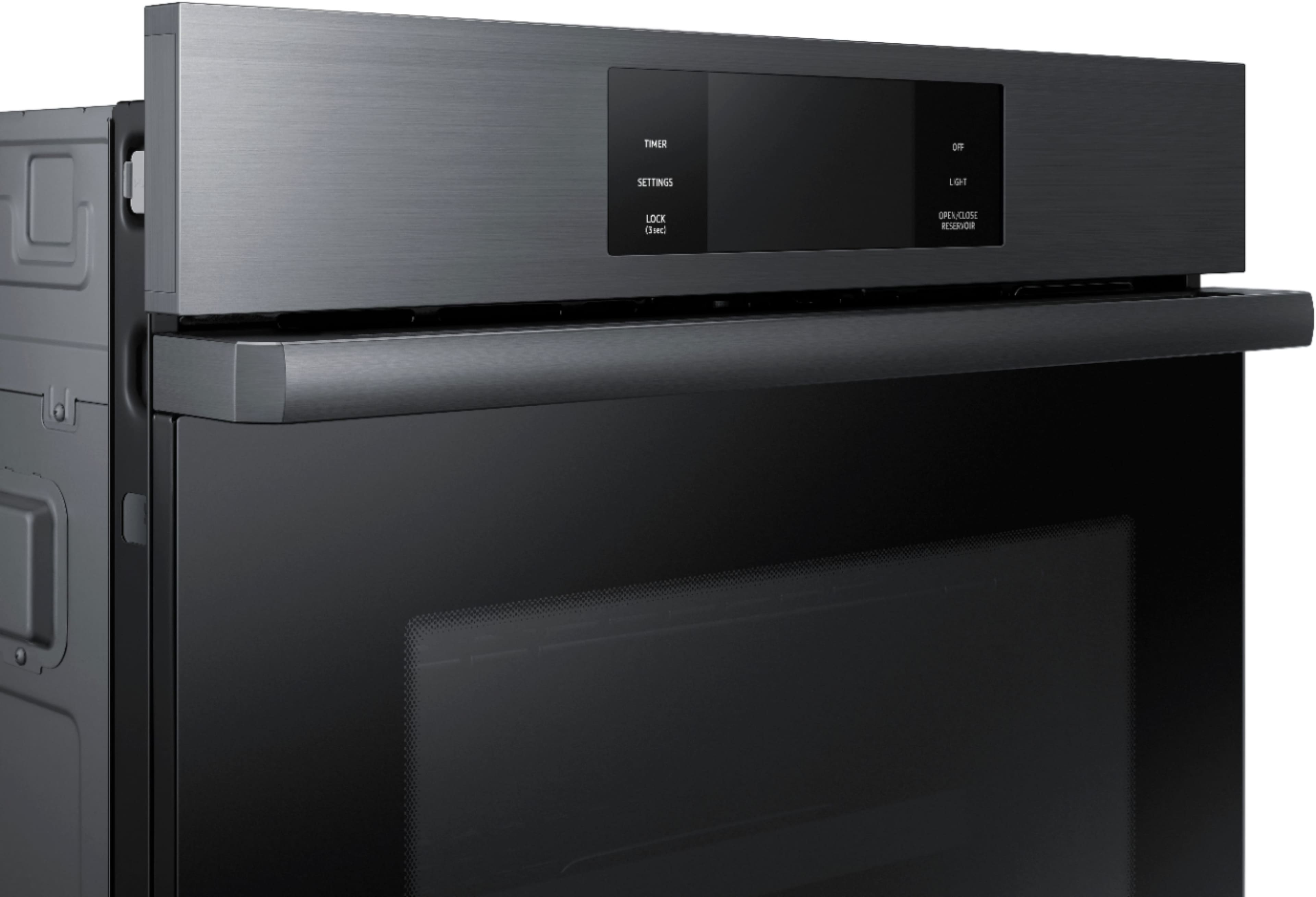 Alt View 18. Dacor - Contemporary 30" Built-In Single Electric Convection Wall Oven with Steam-Assist - Stainless Steel.