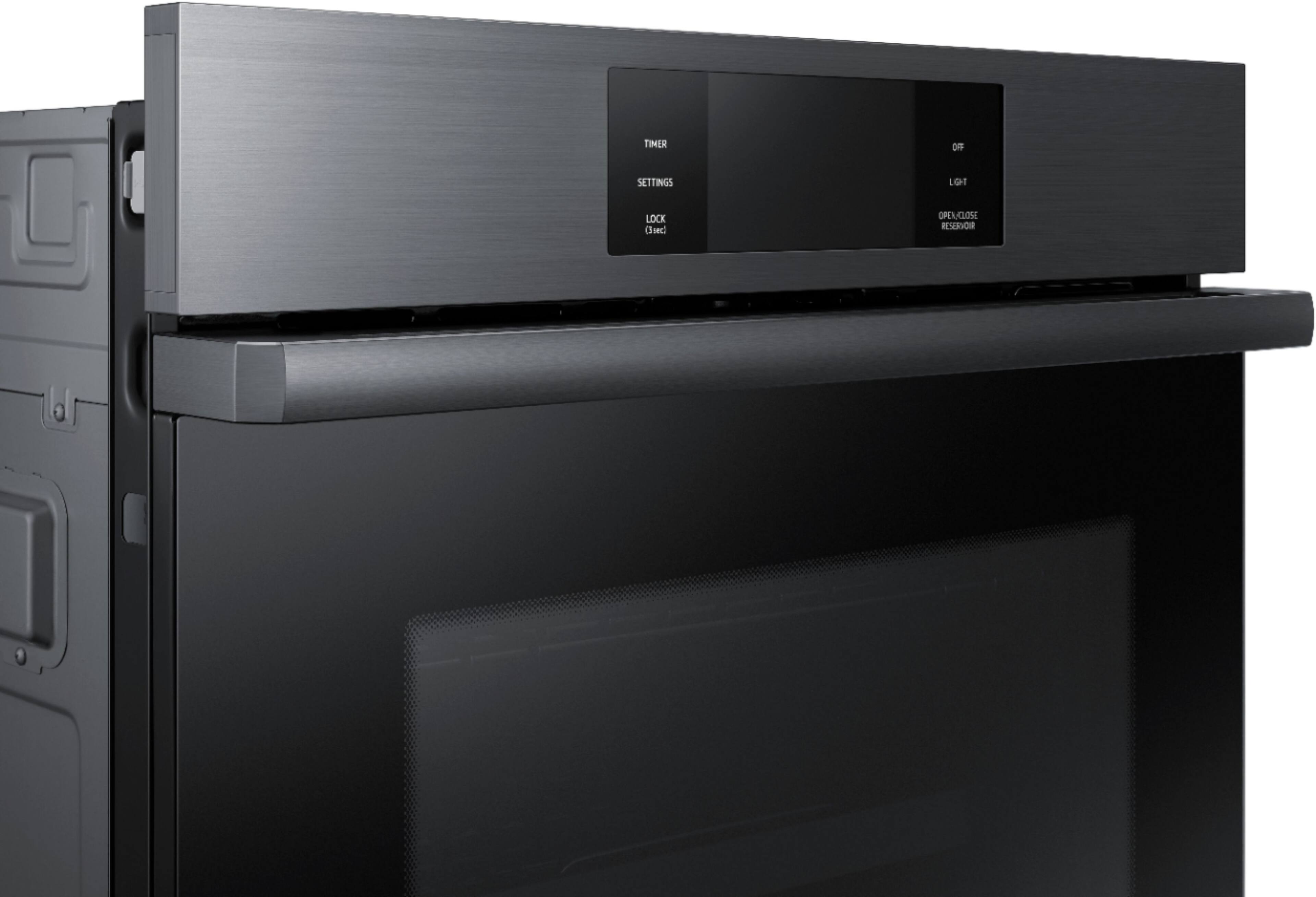 Alt View 18. Dacor - Contemporary 30" Built-In Single Electric Convection Wall Oven with Steam-Assist - Stainless Steel.