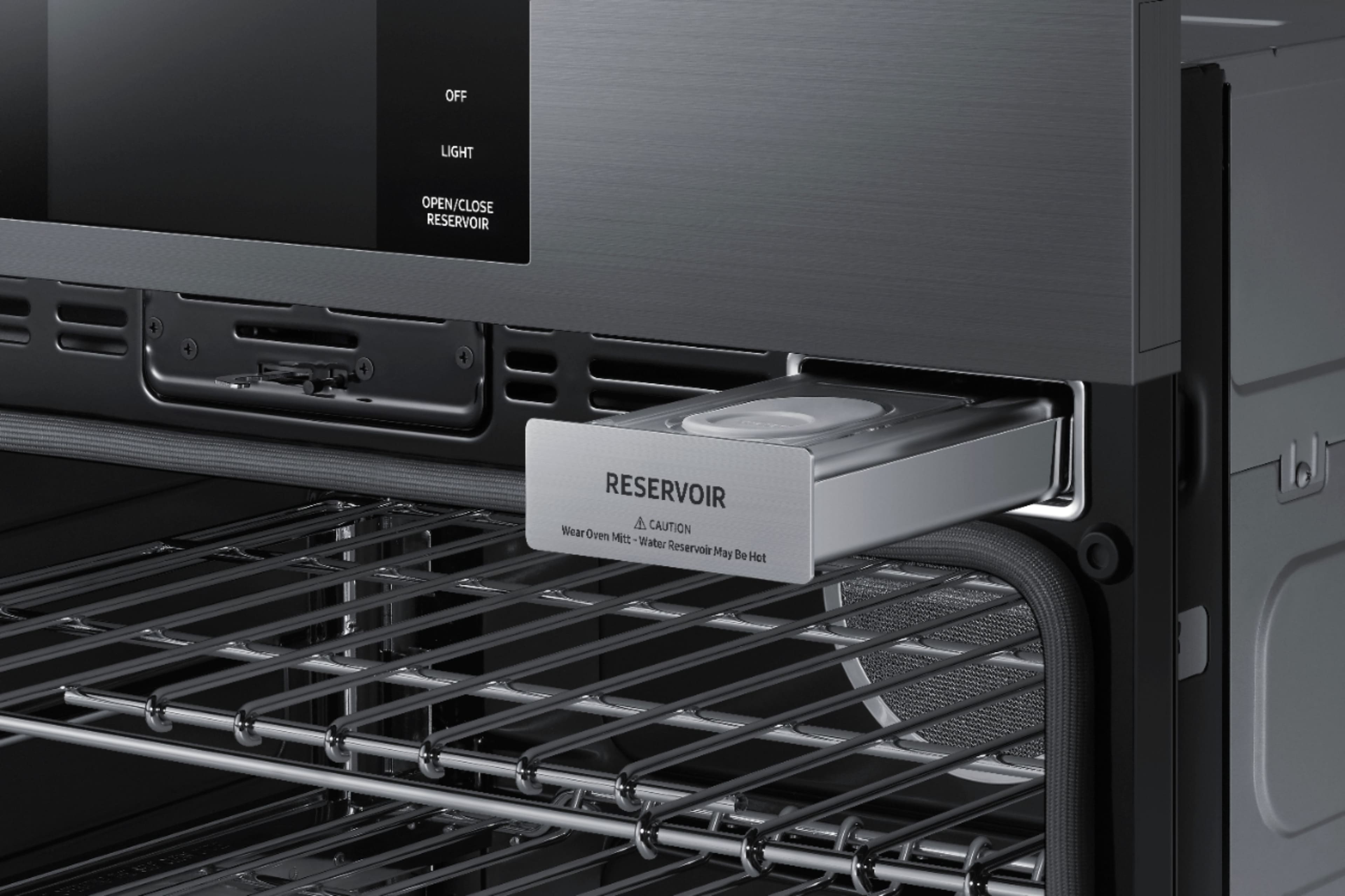 Alt View 21. Dacor - Contemporary 30" Built-In Single Electric Convection Wall Oven with Steam-Assist - Stainless Steel.