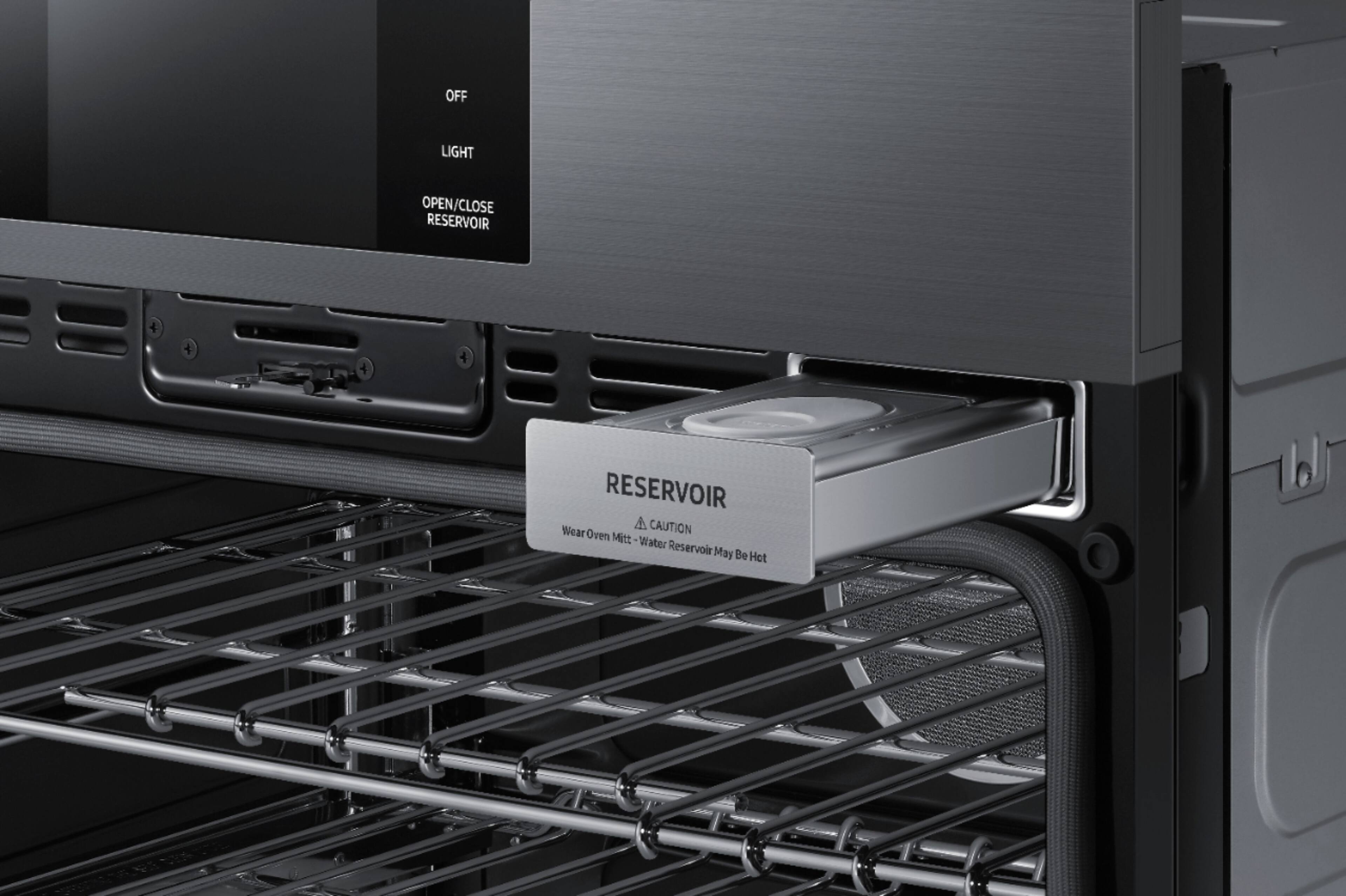 Alt View 21. Dacor - Contemporary 30" Built-In Single Electric Convection Wall Oven with Steam-Assist - Stainless Steel.