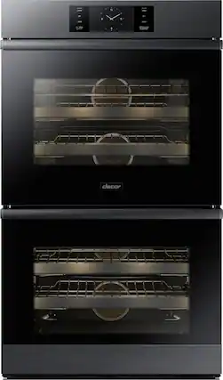 Front. Dacor - Contemporary 30" Built-In Double Electric Convection Wall Oven with Steam-Assist - stainless steel.