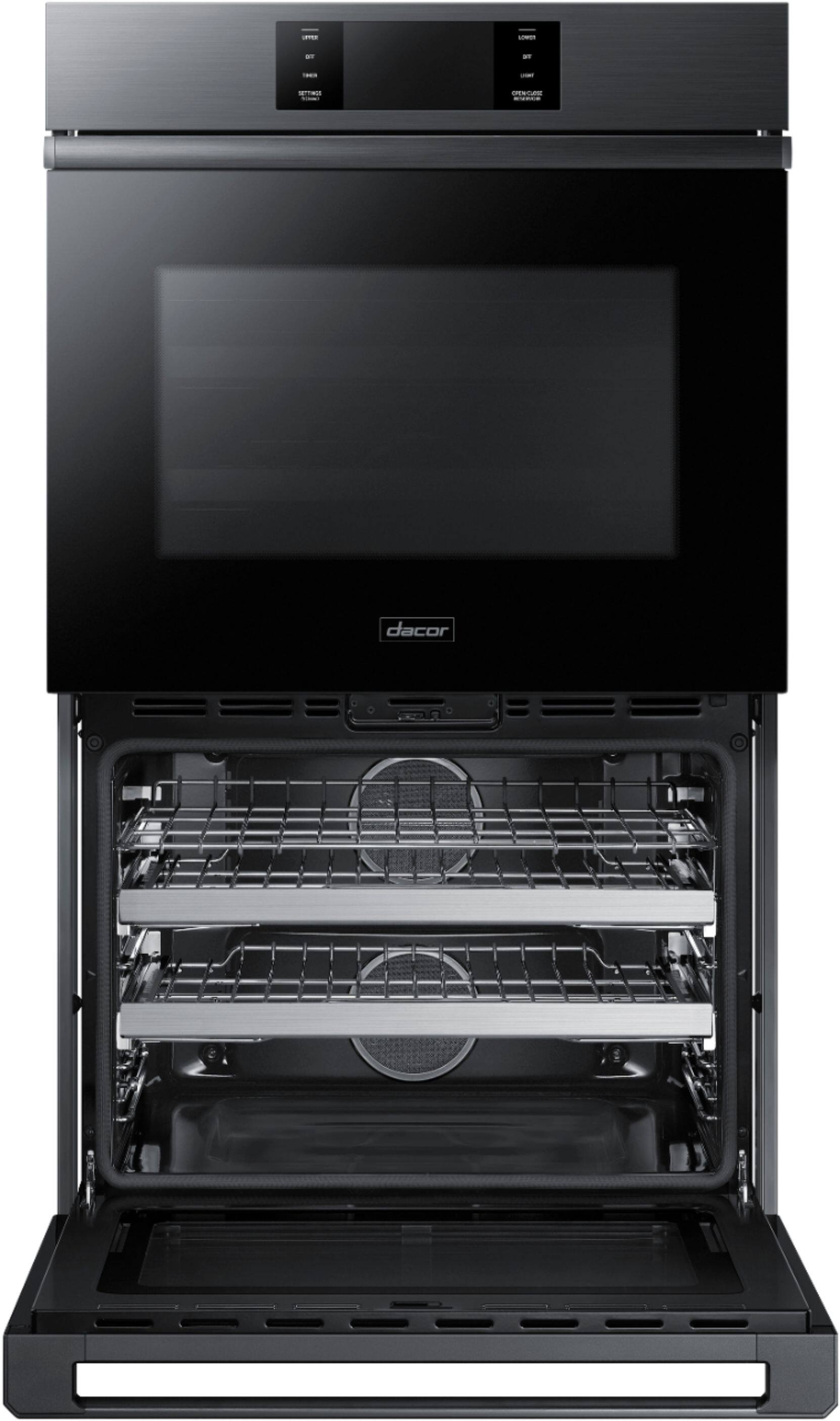 Alt View 15. Dacor - Contemporary 30" Built-In Double Electric Convection Wall Oven with Steam-Assist - stainless steel.