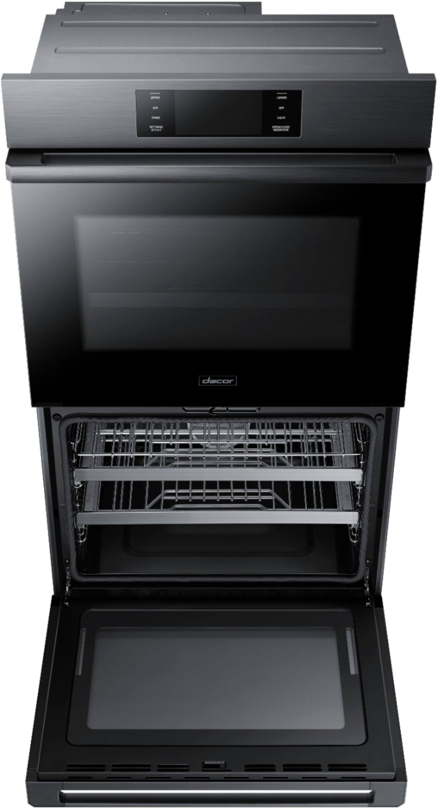 Alt View 18. Dacor - Contemporary 30" Built-In Double Electric Convection Wall Oven with Steam-Assist - stainless steel.