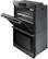 Alt View 20. Dacor - Contemporary 30" Built-In Double Electric Convection Wall Oven with Steam-Assist - stainless steel.
