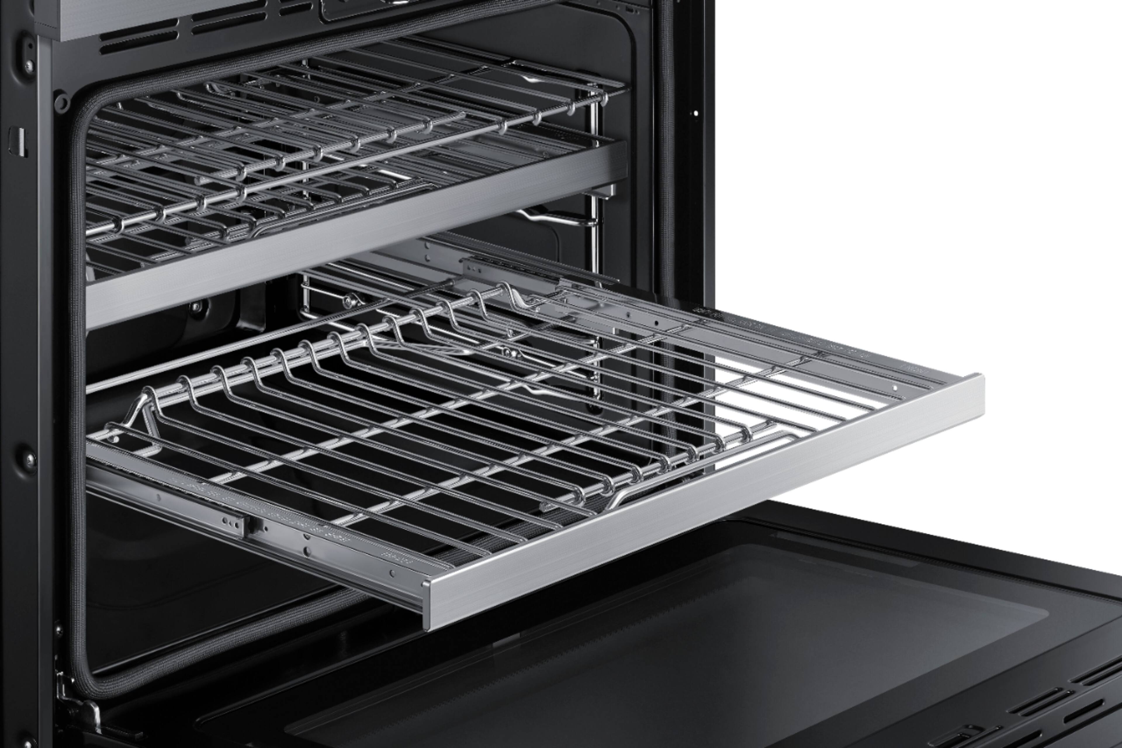 Alt View 22. Dacor - Contemporary 30" Built-In Double Electric Convection Wall Oven with Steam-Assist - stainless steel.