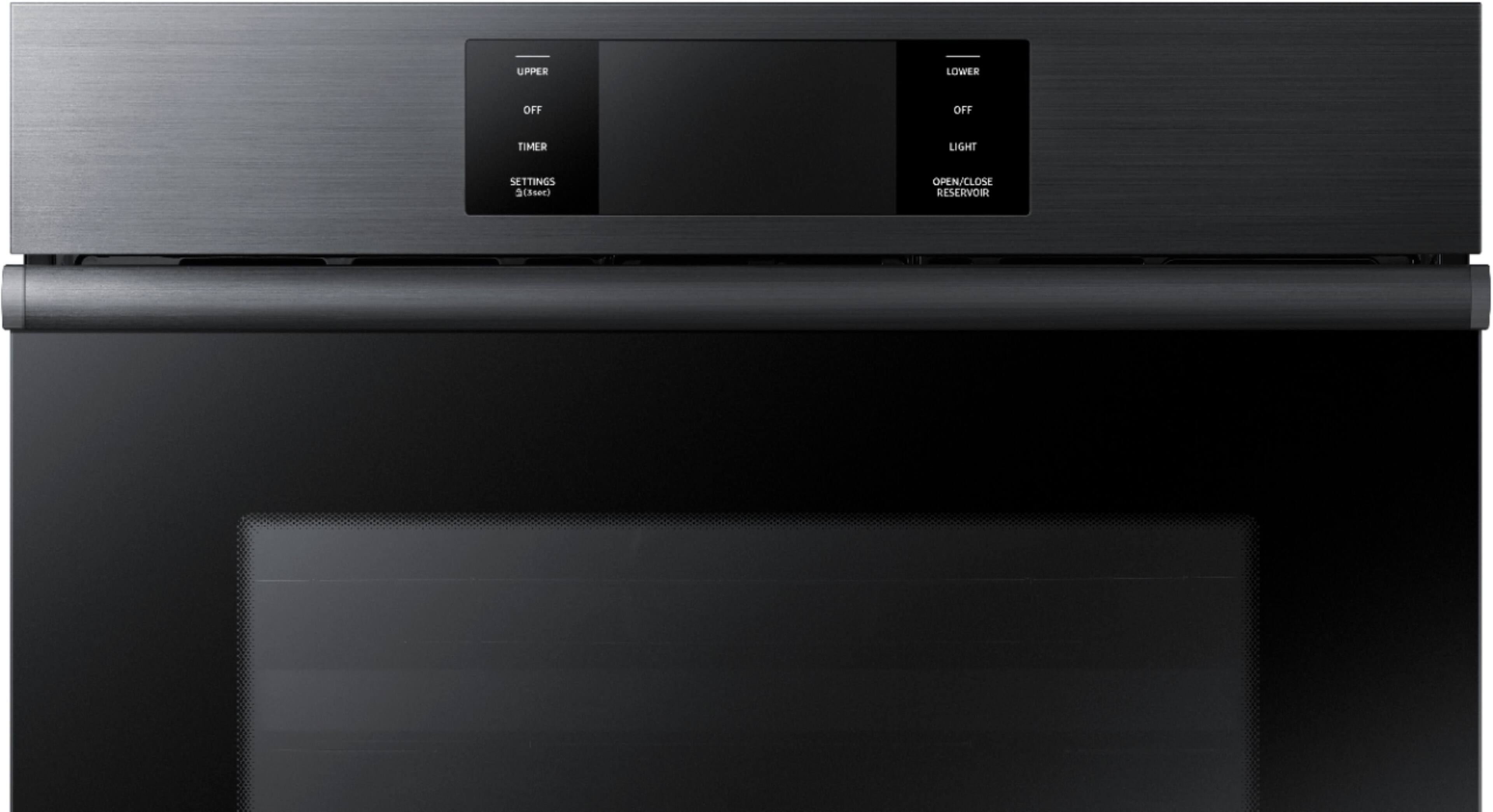 Alt View 26. Dacor - Contemporary 30" Built-In Double Electric Convection Wall Oven with Steam-Assist - stainless steel.