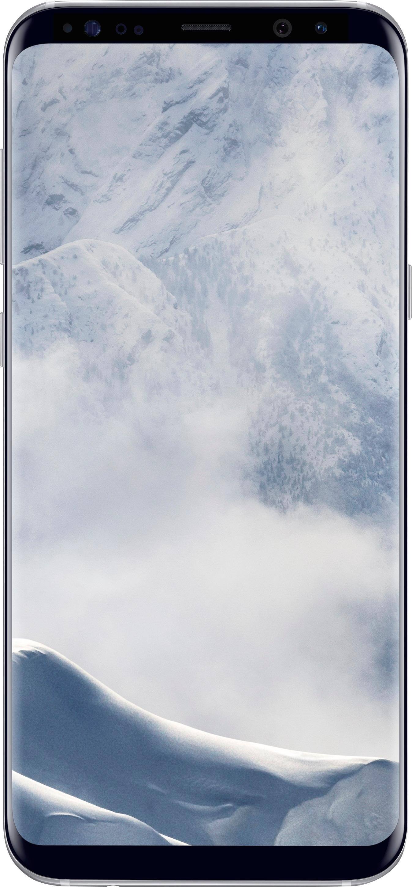 Front. Samsung - Refurbished Galaxy S8+ 4G LTE with 64GB Memory Cell Phone.